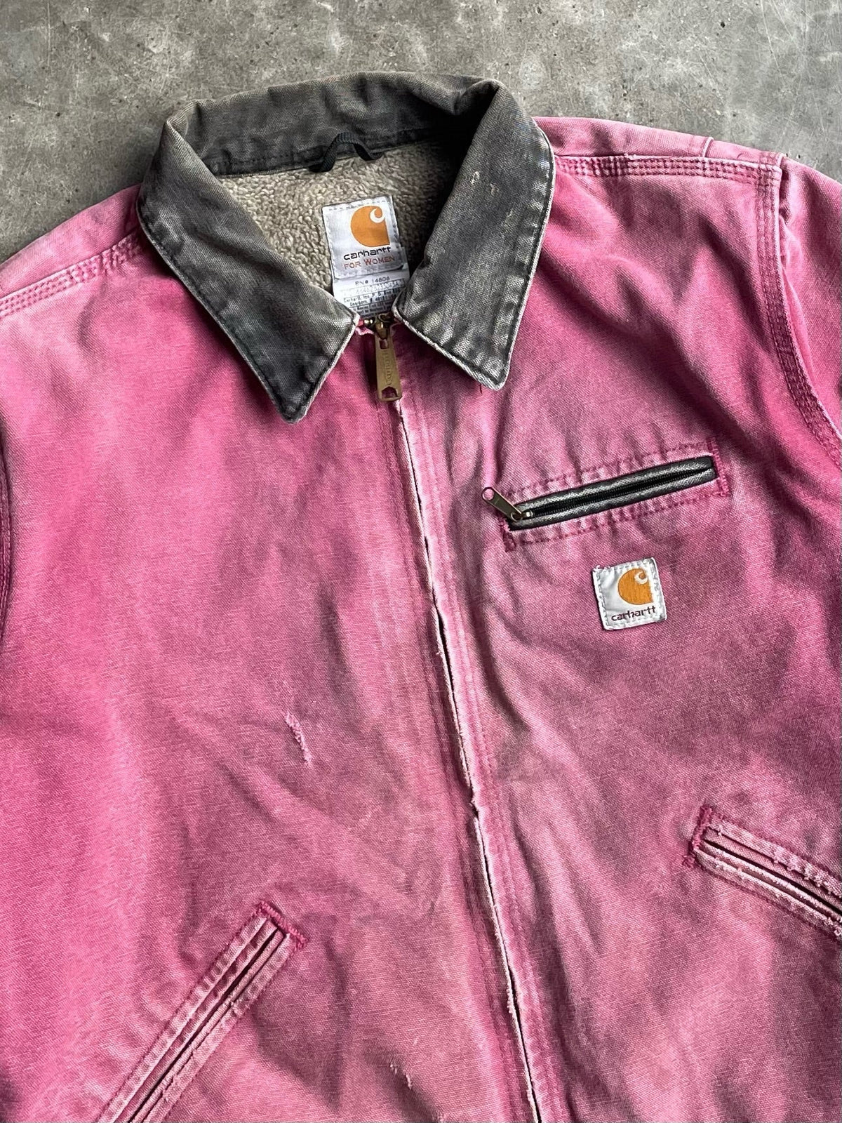 Vintage Pink Carhartt Detroit Jacket™